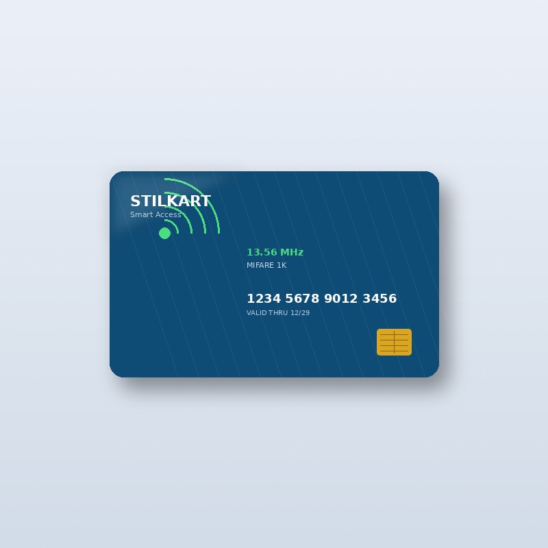 Proximity RFID erişim kartı
